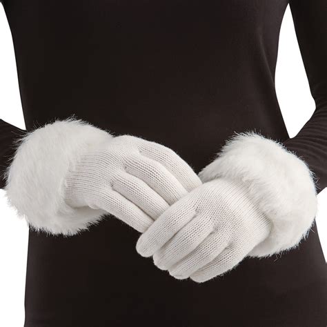 Faux Fur Gloves 